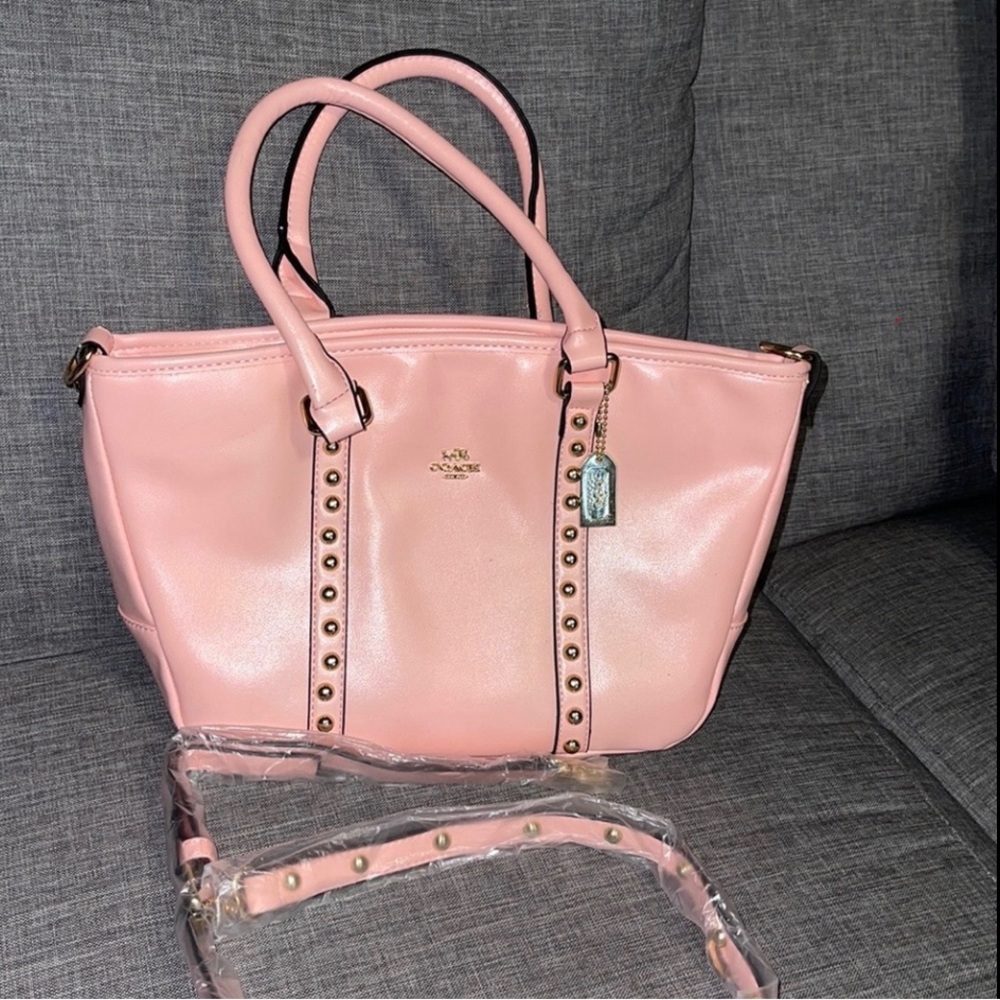 Coach pink bag